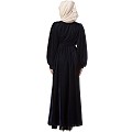 Designer velvet Bridal abaya- Blue Designer velvet Bridal abaya- Blue